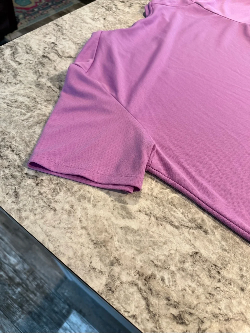 Nike Dri-FIT Running Shirt Women’s Large Violet Short Sleeve Athletic Top
